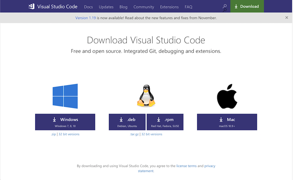 VSCode DownLoad 